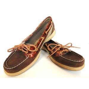 Women's Sperry Leather Loafers Size 7, No flaws. Great comfort shoe. Tan